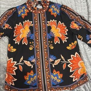 Jealous Tomato Black Floral Blouse